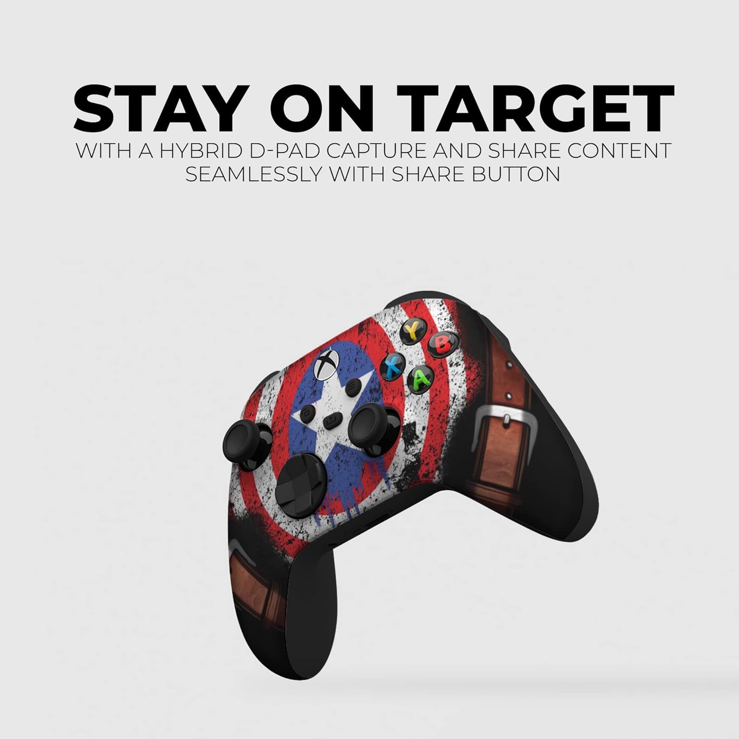 Americcan Soldier Custom X-Box Controller Wireless Compatible with X-Box One/X-Box Series X/S Proudly Customized in USA with Permanent HYDRO-DIP Printing (NOT JUST a SKIN)