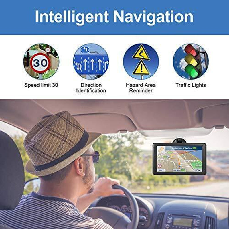 GPS Navigation for Car Truck - Navigation System 9 Inchs Touchscreen Navigator