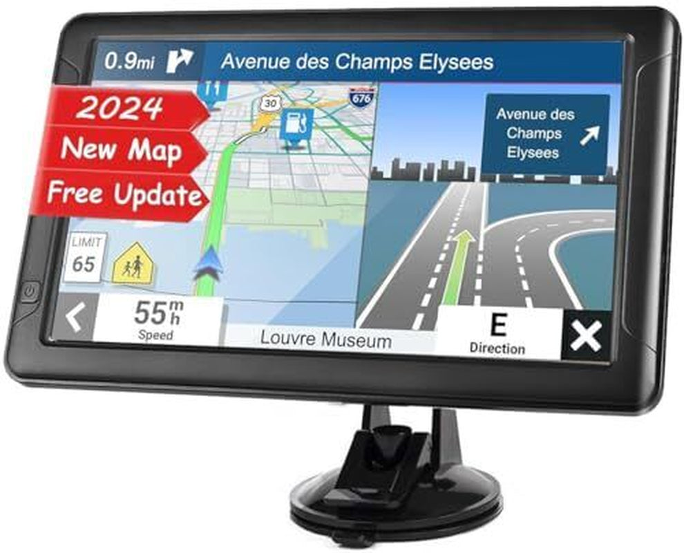 GPS Navigation for Car Truck - Navigation System 9 Inchs Touchscreen Navigator