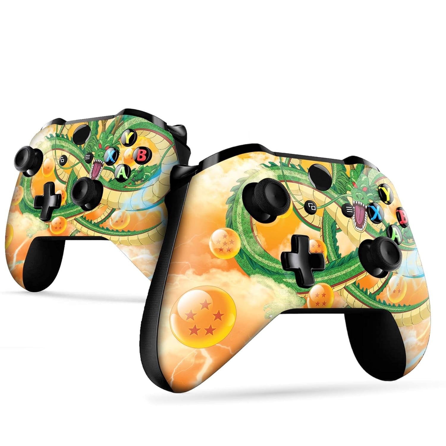 Shenron Draggonballz Custom X-Box Controller Wireless Compatible with X-Box One/X-Box Series X/S Proudly Customized in USA with Permanent HYDRO-DIP Printing (NOT JUST a SKIN)