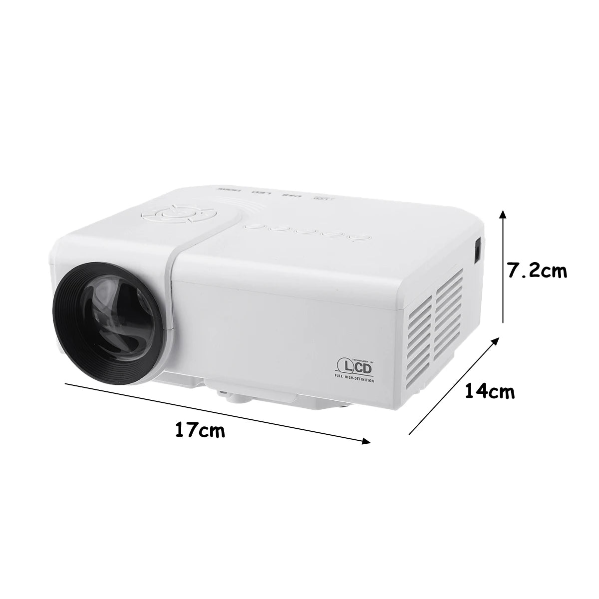 M3 Home Portable Projector HD Multi-Function Projector Children Education Projector