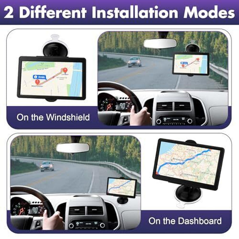 GPS Navigation for Car Truck RV, GPS Navigator Navigation System 7 Inch