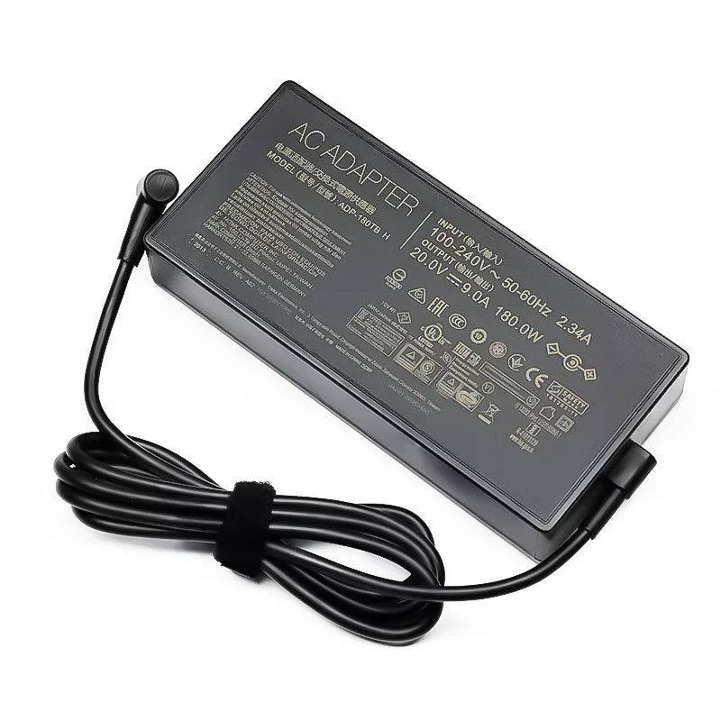 20V 9A 180W 6.0*3.7MM Charger ADP-180TB H Laptop AC Adapter  ROG Zephyrus G14 G15 GA401IV GA502DU TUF505DU FX506L A17