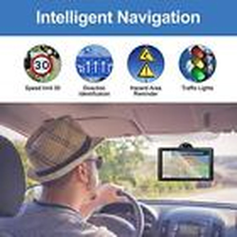 GPS Navigation for Car Truck - Navigation System 9 Inchs Touchscreen Navigator