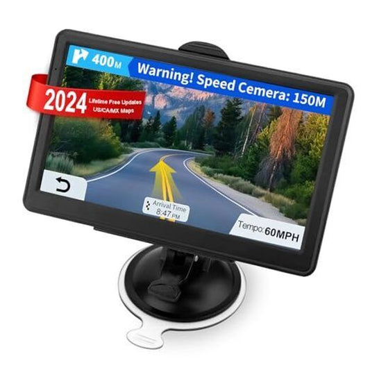 GPS Navigation for Car Truck RV, GPS Navigator Navigation System 7 Inch