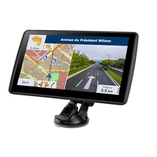 GPS Navigator for Car Truck RV, Latest 2024 Map 7 Inch Touch Screen Car GPS,