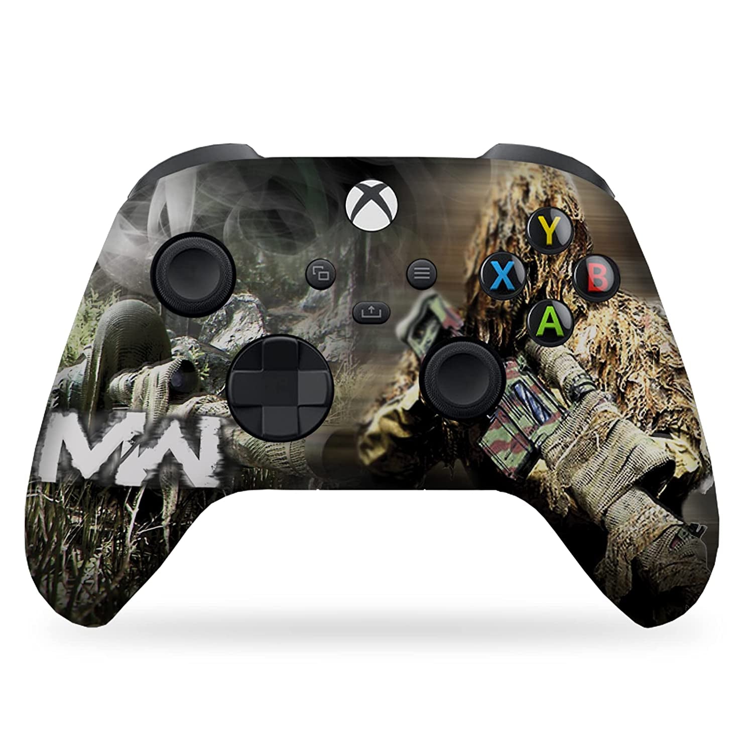 C-O-D Moderrn Warfare Custom X-Box Controller Wireless Compatible with X-Box One/X-Box Series X/S Proudly Customized in USA with Permanent HYDRO-DIP Printing (NOT JUST a SKIN)