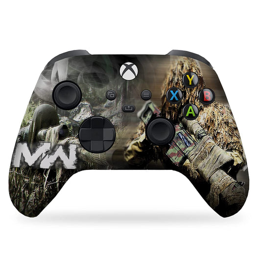 C-O-D Moderrn Warfare Custom X-Box Controller Wireless Compatible with X-Box One/X-Box Series X/S Proudly Customized in USA with Permanent HYDRO-DIP Printing (NOT JUST a SKIN)