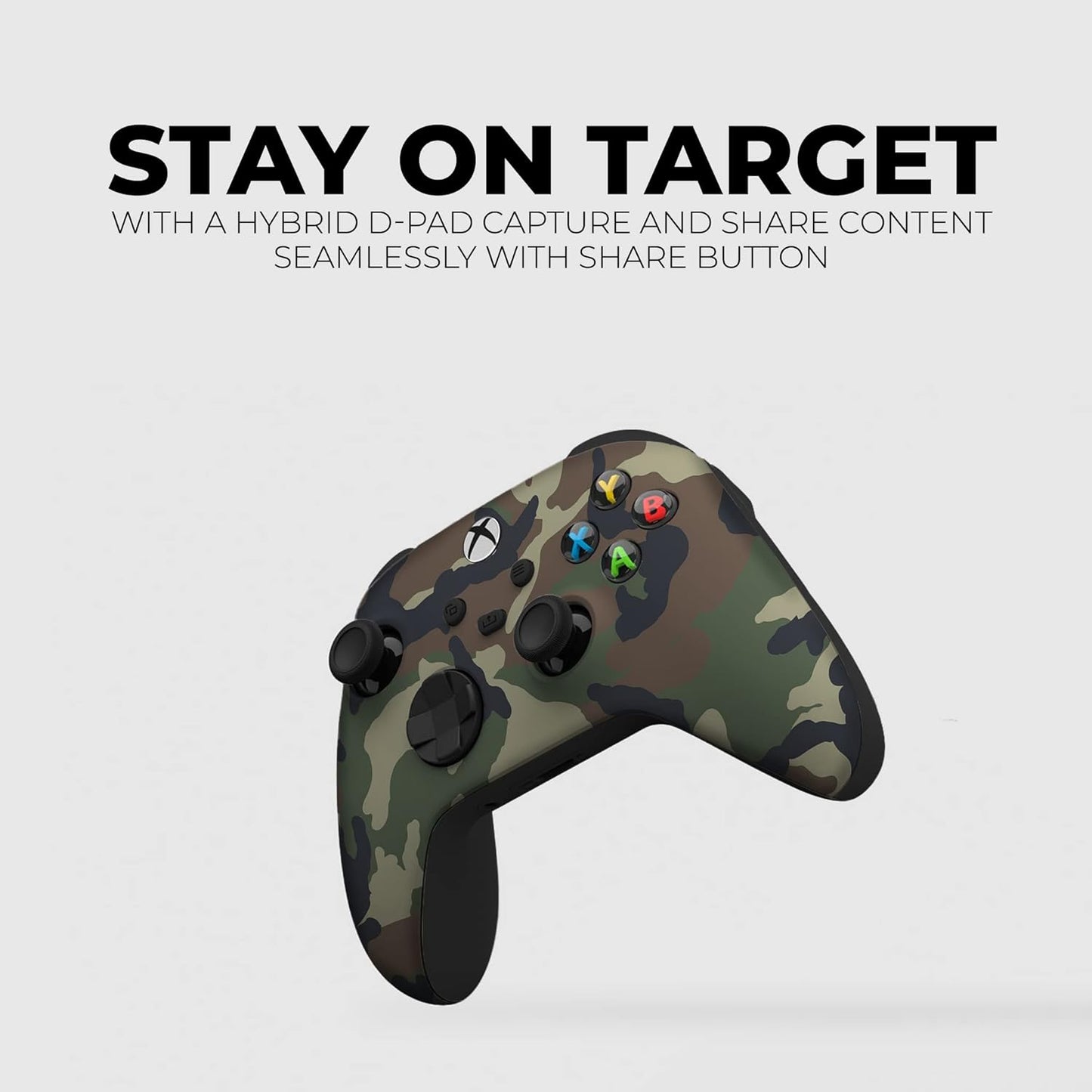 Armmy Camo Custom X-Box Controller Wireless Compatible with X-Box One/X-Box Series X/S Proudly Customized in USA with Permanent HYDRO-DIP Printing (NOT JUST a SKIN)